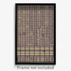 Pixel Art Poster - Normal Tile (8 Bit Psychedelic Trippy Weird Video Game Print)