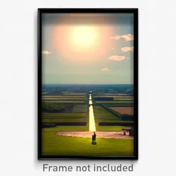Pixel Art Poster - Vast Yard (8 Bit Psychedelic Trippy Weird Video Game Print)