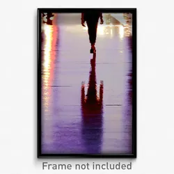 Pixel Art Poster - Polished Path (8 Bit Psychedelic Trippy Video Game Print)