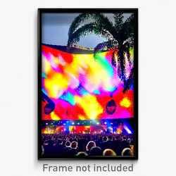 Pixel Art Poster - Flamboyant Movie Festival (8 Bit Video Game Print)