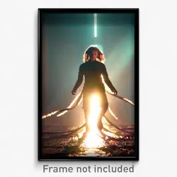 Pixel Art Poster - Unique Wild (8 Bit Psychedelic Trippy Weird Video Game Print)