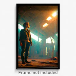 Pixel Art Poster - Worn Downs (8 Bit Psychedelic Trippy Weird Video Game Print)
