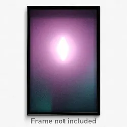 Pixel Art Poster - Realistic Darkness (8 Bit Psychedelic Video Game Print)