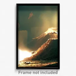 Pixel Art Poster - Murky Earthworks (8 Bit Psychedelic Trippy Video Game Print)