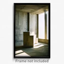 Pixel Art Poster - Concrete Tableau (8 Bit Psychedelic Trippy Video Game Print)