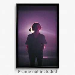 Pixel Art Poster - Dark Sound (8 Bit Psychedelic Trippy Weird Video Game Print)