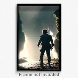 Pixel Art Poster - Small Karst (8 Bit Psychedelic Trippy Weird Video Game Print)