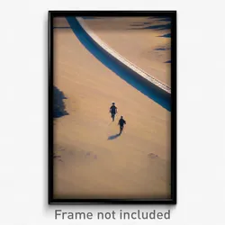 Pixel Art Poster - Square Trail (8 Bit Psychedelic Trippy Video Game Print)