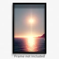 Pixel Art Poster - Accurate Shore (8 Bit Psychedelic Trippy Video Game Print)