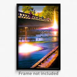 Pixel Art Poster - Bright Rill (8 Bit Psychedelic Trippy Weird Video Game Print)