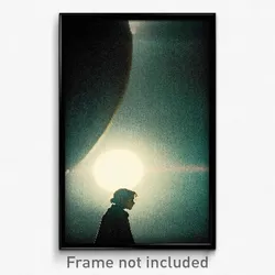 Pixel Art Poster - Admirable Darkness (8 Bit Psychedelic Video Game Print)