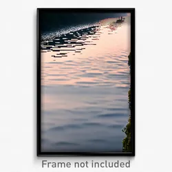 Pixel Art Poster - Beautiful River (8 Bit Psychedelic Trippy Video Game Print)