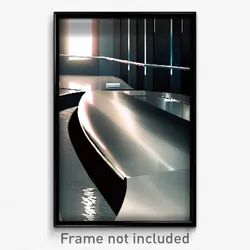 Pixel Art Poster - Glossy Berth (8 Bit Psychedelic Trippy Video Game Print)