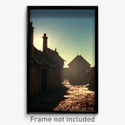 Pixel Art Poster - Aged Downs (8 Bit Psychedelic Trippy Weird Video Game Print)