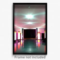 Pixel Art Poster - Frightening Movie Studio (8 Bit Psychedelic Video Game Print)