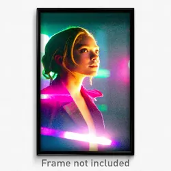 Pixel Art Poster - Esteemed Claim (8 Bit Psychedelic Trippy Video Game Print)
