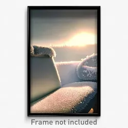 Pixel Art Poster - Frosty Seat (8 Bit Psychedelic Trippy Weird Video Game Print)