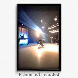 Pixel Art Poster - Velvety Movie Studio (8 Bit Psychedelic Video Game Print)