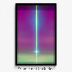 Pixel Art Poster - Imaginary Bight (8 Bit Psychedelic Trippy Video Game Print)