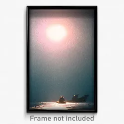 Pixel Art Poster - Amazing Depths (8 Bit Psychedelic Trippy Video Game Print)