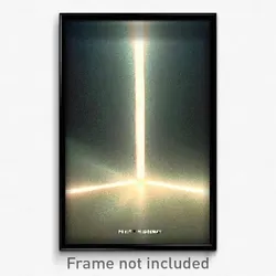 Pixel Art Poster - Unknown Hideaway (8 Bit Psychedelic Trippy Video Game Print)