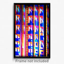 Pixel Art Poster - Impeccable Movie Awards (8 Bit Psychedelic Video Game Print)