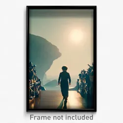 Pixel Art Poster - Infinite Retreat (8 Bit Psychedelic Trippy Video Game Print)
