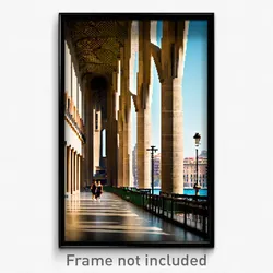 Pixel Art Poster - Zealous Barcelona (8 Bit Psychedelic Trippy Video Game Print)
