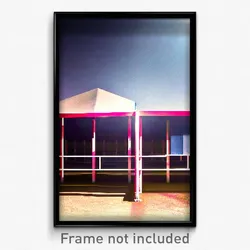 Pixel Art Poster - Pure Dugout (8 Bit Psychedelic Trippy Weird Video Game Print)