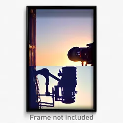 Pixel Art Poster - Perfect Aperture (8 Bit Psychedelic Trippy Video Game Print)