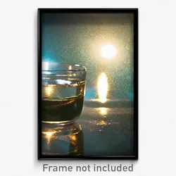 Pixel Art Poster - Humble Glass (8 Bit Psychedelic Trippy Video Game Print)