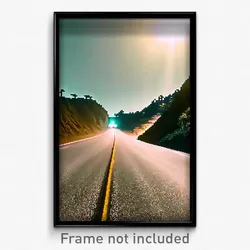 Pixel Art Poster - Wiry Road (8 Bit Psychedelic Trippy Weird Video Game Print)