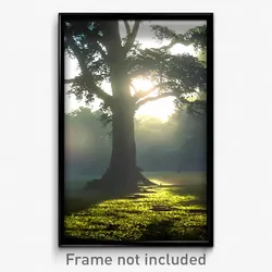 Pixel Art Poster - Long Heath (8 Bit Psychedelic Trippy Weird Video Game Print)