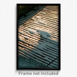 Pixel Art Poster - Frosty Grate (8 Bit Psychedelic Trippy Video Game Print)