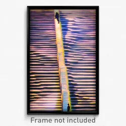 Pixel Art Poster - Distorted Steps (8 Bit Psychedelic Trippy Video Game Print)