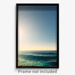 Pixel Art Poster - Gorgeous Ocean (8 Bit Psychedelic Trippy Video Game Print)