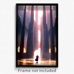 Pixel Art Poster - Voluminous Mere (8 Bit Psychedelic Trippy Video Game Print)