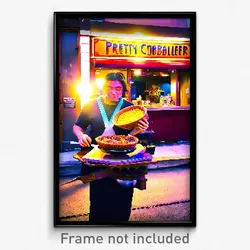 Pixel Art Poster - Exotic Cobbler (8 Bit Psychedelic Trippy Video Game Print)