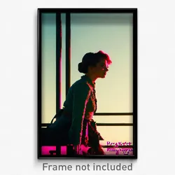 Pixel Art Poster - Rosy Karst (8 Bit Psychedelic Trippy Weird Video Game Print)