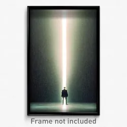 Pixel Art Poster - Bleak Matrix (8 Bit Psychedelic Trippy Video Game Print)
