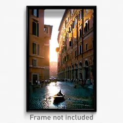 Pixel Art Poster - Polished Rome (8 Bit Psychedelic Trippy Video Game Print)