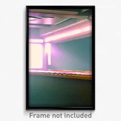 Pixel Art Poster - Smooth Bar (8 Bit Psychedelic Trippy Weird Video Game Print)