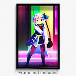Pixel Art Poster - Anime Like Berth (8 Bit Psychedelic Trippy Video Game Print)