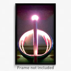 Pixel Art Poster - Rubbery Opening (8 Bit Psychedelic Trippy Video Game Print)