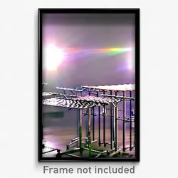 Pixel Art Poster - Impeccable Drying Rack (8 Bit Psychedelic Video Game Print)