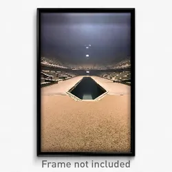 Pixel Art Poster - Deserted Chute (8 Bit Psychedelic Trippy Video Game Print)