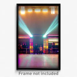 Pixel Art Poster - Harmonious Cdmx (8 Bit Psychedelic Trippy Video Game Print)