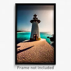 Pixel Art Poster - Gargantuan Cay (8 Bit Psychedelic Trippy Video Game Print)