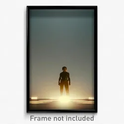Pixel Art Poster - Basic Desolation (8 Bit Psychedelic Trippy Video Game Print)