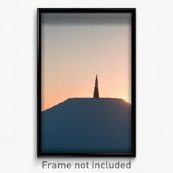 Pixel Art Poster - Far Cone (8 Bit Psychedelic Trippy Weird Video Game Print)